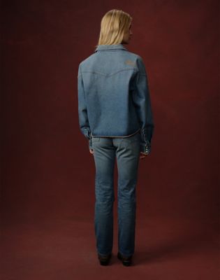 Wrangler® x Cherry Denim Shirt Jacket | Wrangler® x Cherry | Wrangler®
